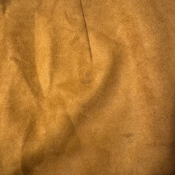 NWT Size 10 Women’s LOFT Suede Tan Brown Short Mini Skirt - Picture 3 of 3